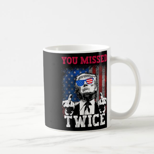 Caneca De Café Sinalizador Trump 2024 Dos Eua Que Você Perdeu Dua (Direita)