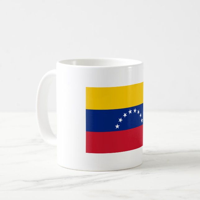 Caneca De Café Sinalizador Venezuela (Frente Esquerda)