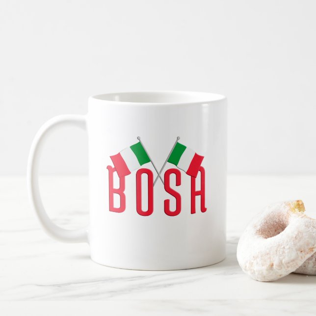 Caneca De Café Sinalizadores BOSA Italy (Com Donut)
