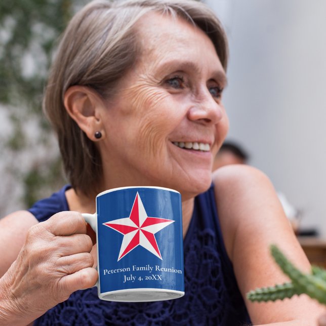 Caneca De Café Sindicato da Família Patriótica Coffee Mug (Criador carregado)