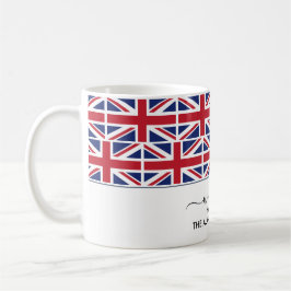 Caneca De Café Sindicato de boas-vindas da Union JACK British FLA