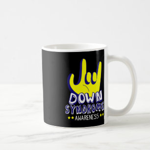 Caneca De Café Sindroma de baixo Sensibilização Eu Amo Você Sinal