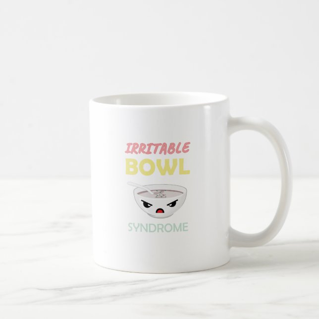 Caneca De Café Síndrome de Bowl Irritável IBS (Direita)