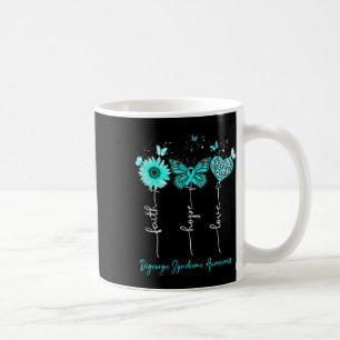 Caneca De Café Síndrome de Digeorge Sensibilização Fé Esperança S