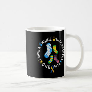 Caneca De Café Síndrome de Down Conscientização Homie Cromia Extr