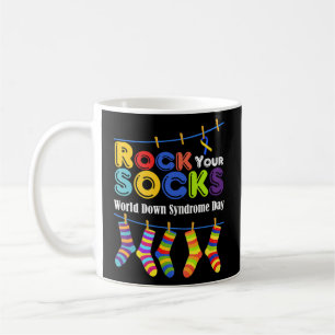 Caneca De Café Síndrome de Down para combater ideias de Canceres