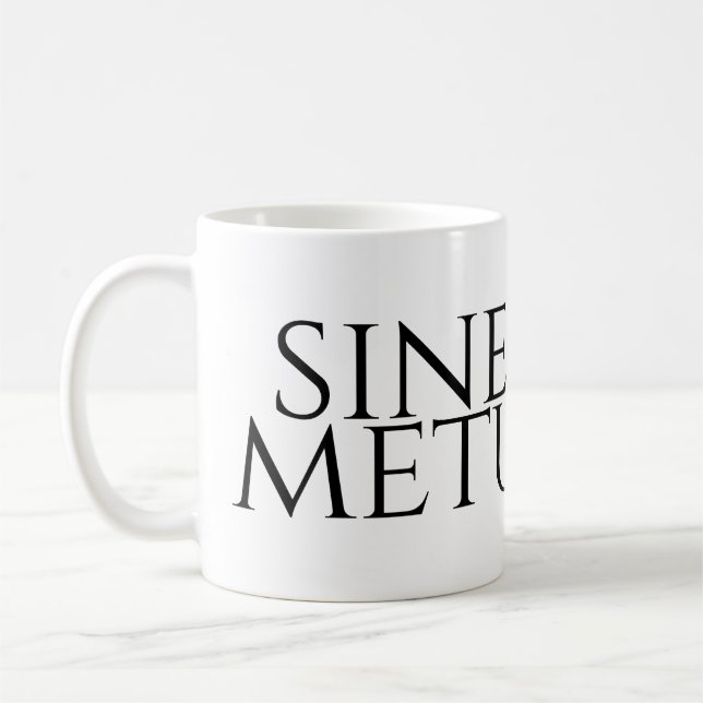 Caneca De Café Sine Metu - Sem Medo (Esquerda)