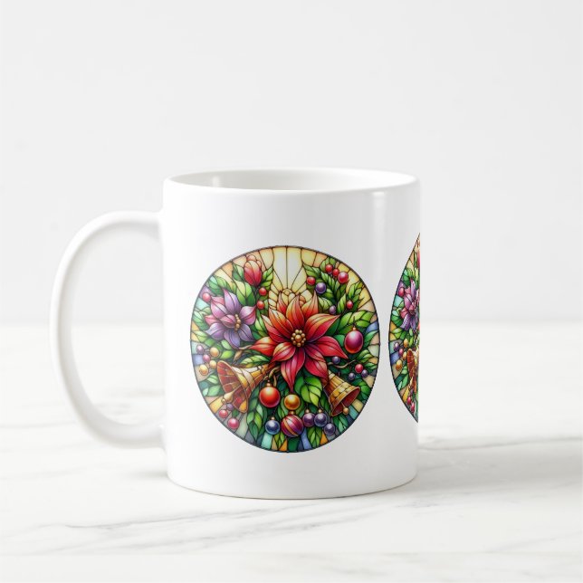 Caneca De Café Sinos De Natal Coffee Mug (Esquerda)