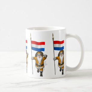 Caneca De Café Sinterklaas Com Sinal Dos Países Baixos