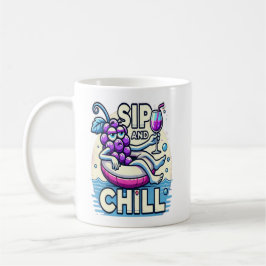 Caneca De Café Sip E Chill