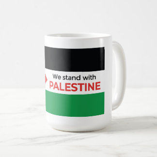 Caneca De Café Sip for Solidariedade: Bandeira da Palestina Coffe