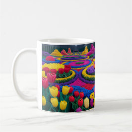 Caneca De Café Sip in Bloom - Jardim Floral