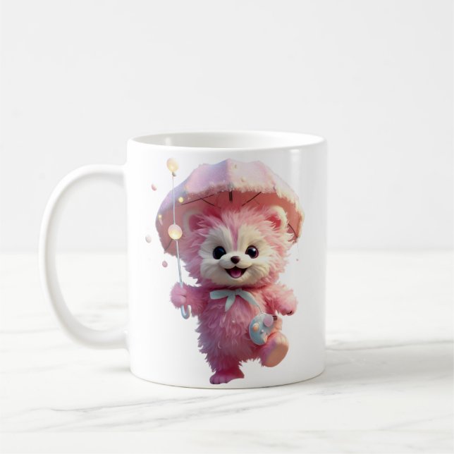 Caneca De Café "Sip Pink Joy" (Esquerda)