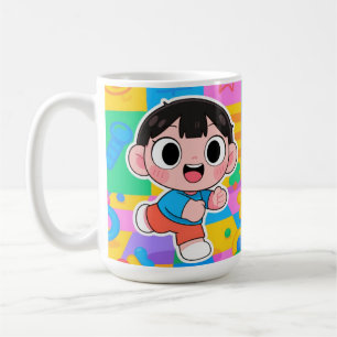 Caneca De Café "Sip & Smile - comece seu dia do jeito Kawaii!"