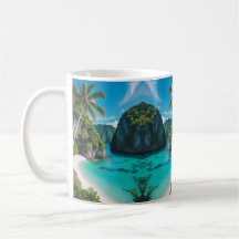"Sip to Paradise: Tropical Cove Mug Escape"