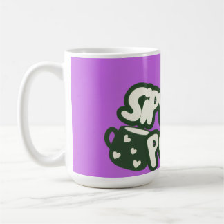 Caneca De Café sip your power handmade mugs