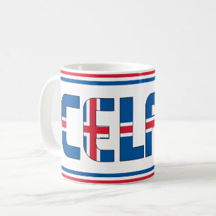 Caneca De Café "Sippin' com a Islândia" - Mug de café Patriótico