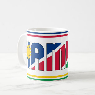 Caneca De Café "Sippin' with Namibia" - Mug de café Patriótico