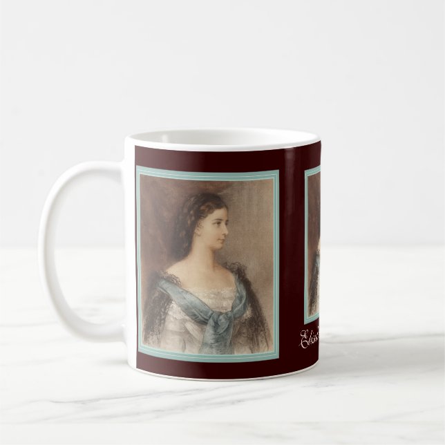 Caneca De Café Sisi - Elisabeth de Baviera - imperatriz de (Esquerda)