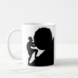 Caneca De Café Sísifo e Rocha, Mitologia Grega