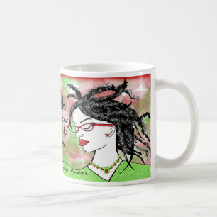 Caneca De Café Sistah mantem sua cabeça acima sempre
