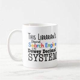 Caneca De Café Sistema Funny Bibliotecário Dewey Decimal do Mecan