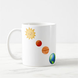 Caneca De Café Sistema solar