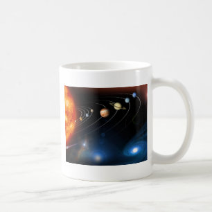 Caneca De Café "Sistema solar "