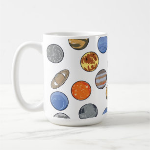 Caneca De Café Sistema Solar da Galáxia Espacial