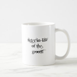 Caneca De Café Sister In-Law do Groom