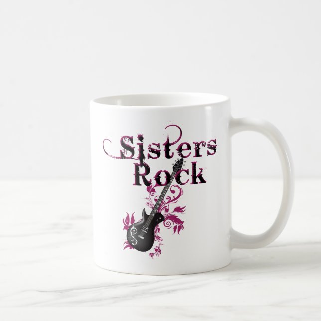 Caneca De Café Sisters Rock (Direita)