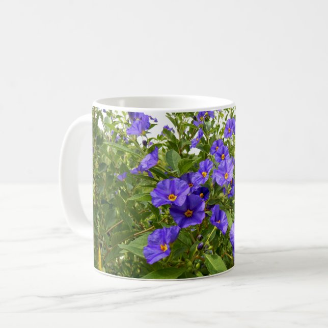 Caneca De Café Sisyrinchium Angustifolium (Frente Esquerda)