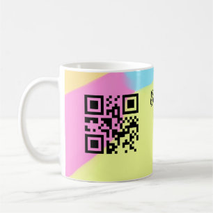Caneca De Café site simples de empresa de negócios código de barr
