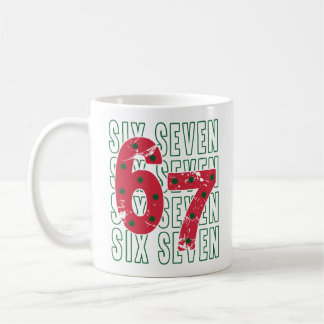 Caneca De Café Six Seven 6 7 Funny Meme Mug