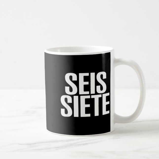 Caneca De Café Six Seven Spani-shirt  (Direita)