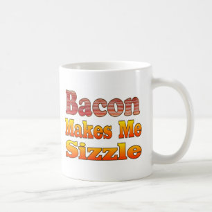 Caneca De Café Sizzling Bacon