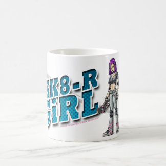 Caneca De Café SK8-R GiRL Mug White