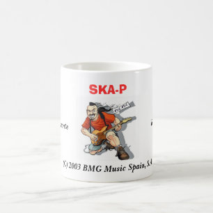 Caneca De Café SKA-P, SKAndalosamente Revolucionarios