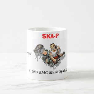 Caneca De Café SKA-P, SKAndalosamente Revolucionarios