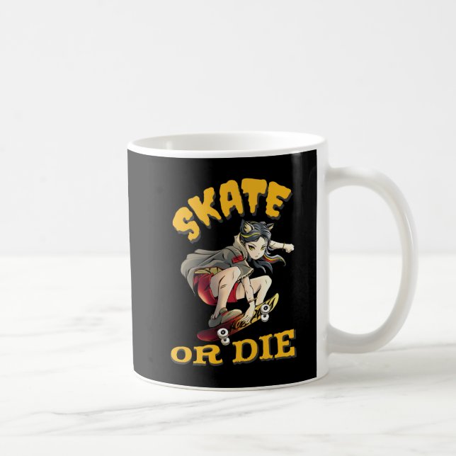 Caneca de Café Skate ou Morra Garota Skate (Direita)
