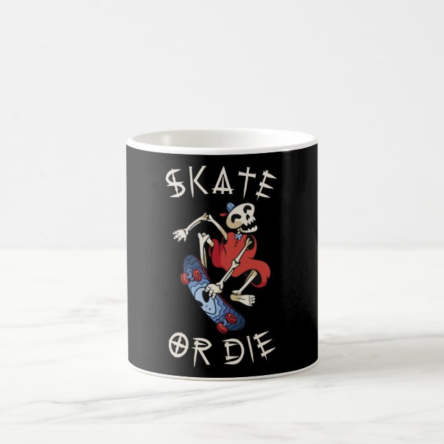 Caneca De Café Skate ou morre Criador de Grim (Centro)