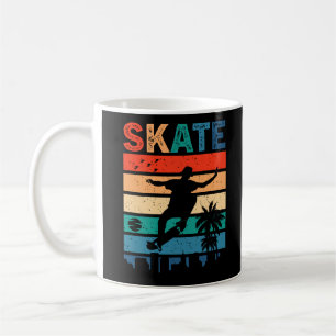 Caneca De Café Skate Skateboarder Gift Skateboard Retro
