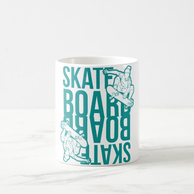 Caneca De Café skateboard  (Centro)