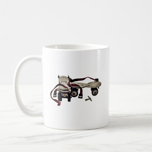 Caneca De Café Skates com cilindro metálico com chave (Esquerda)