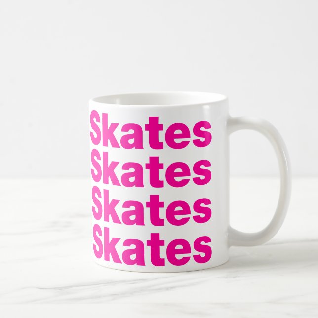 Caneca De Café skates do & Roller (Direita)