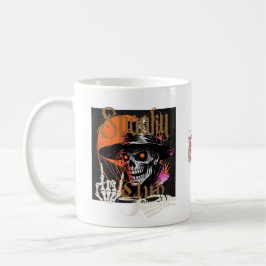 Caneca De Café Skeleton Couple Enjoying Coffee