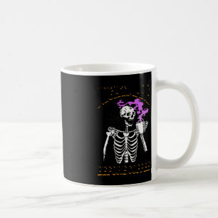 Caneca De Café Skeleton Halloween Spooky Season Tee Nightmare Bef