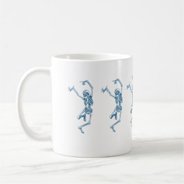 Caneca De Café Skeleton | Mug diário | Holloween Mug