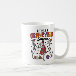Caneca De Café Skeleton Spooky Season Halloween Figurume B
