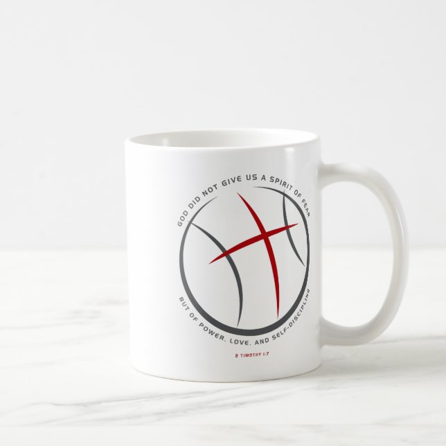 Caneca De Café Sketll Christian Athlete Jesus 1 (Direita)